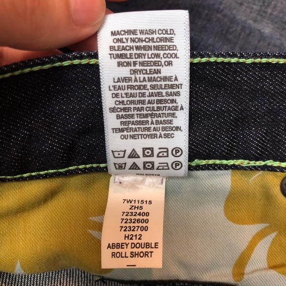 NWT Lucky Brand Cuffed Abbey Shorts Size 0/25 - Picture 8 of 8